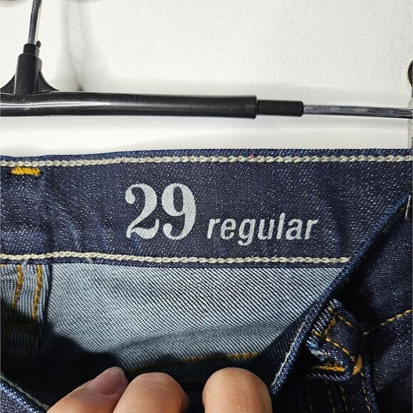 J. Crew Matchstick Straight Leg Slim Fit Dark Wash Demim Jeans Size 29 Regular - Picture 5 of 10